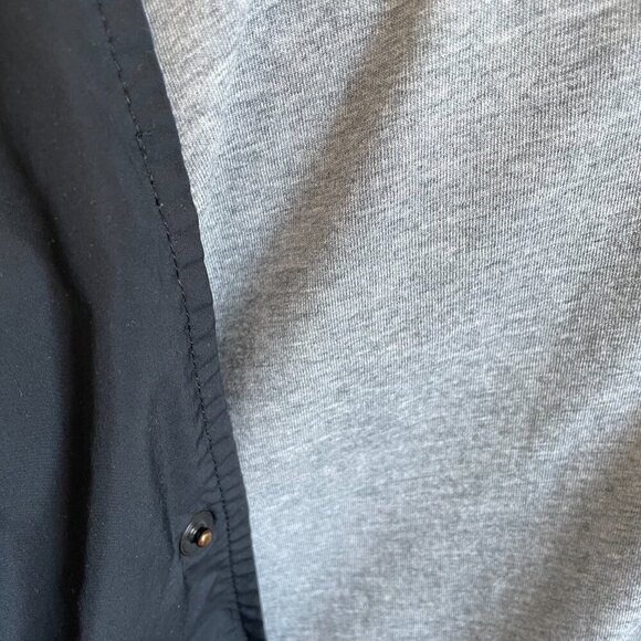 Nike Club Men's Coaches Snap-Button Up Black Jacket , Size XL - Picture 6 of 7